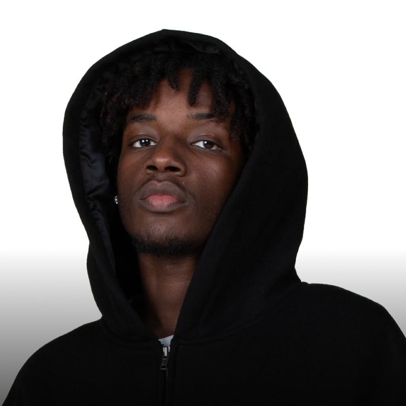 Hoodie Zip Stn