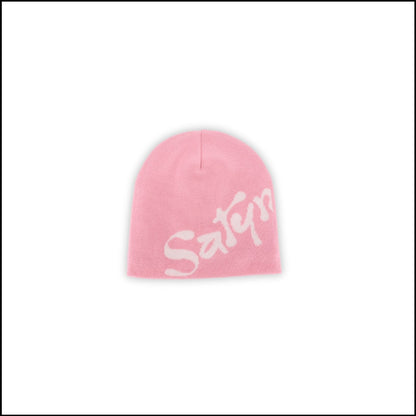 SatynBeanie Roze - Satijnen binnenkant