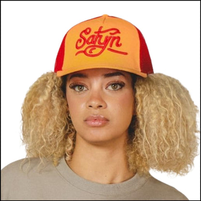 SatynCap Orange – Innenseite aus Satin