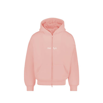 Hoodie Zip /satyn - Satin hood